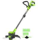 Триммер аккумуляторный Greenworks G40LT331 с АКБ 4 Ач и ЗУ